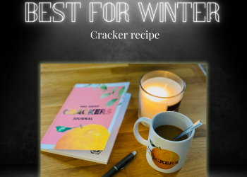 Apple-proony CHIA crackers.